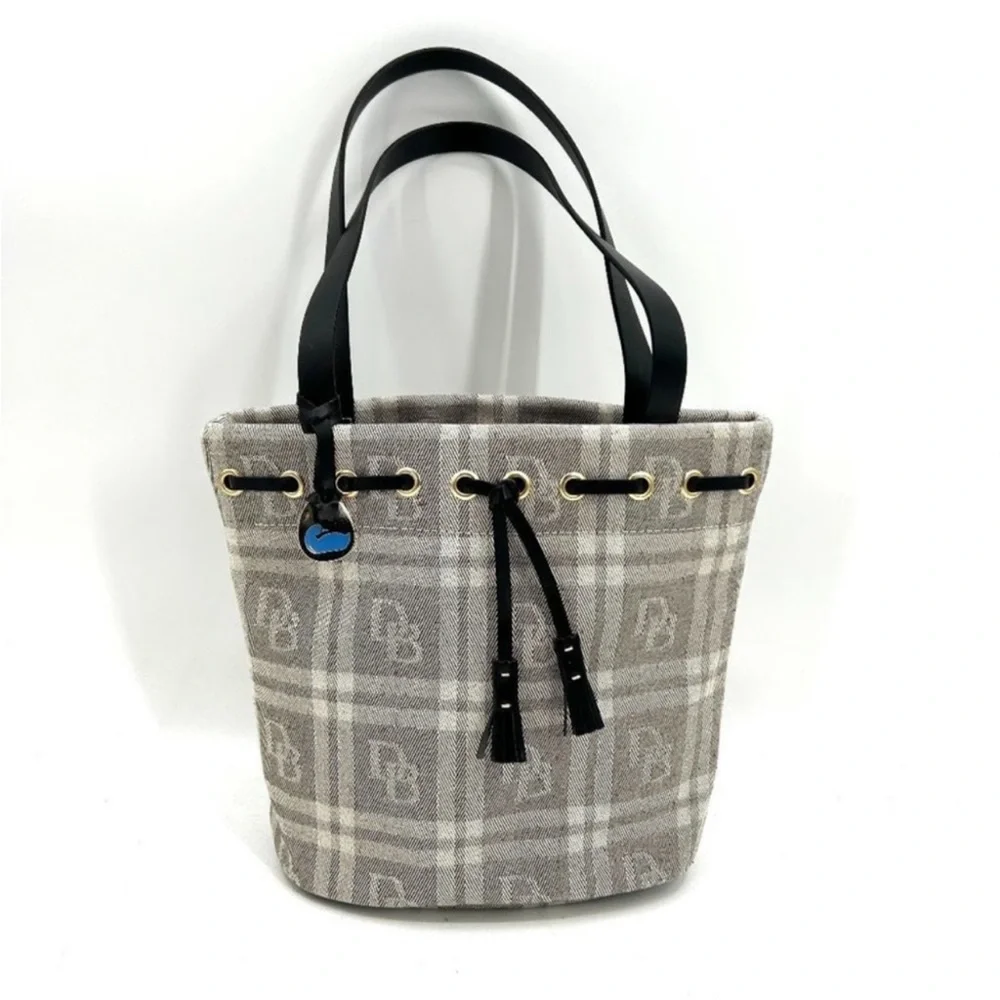 DOONEY & BOURKE Signature Plaid Bucket Bag